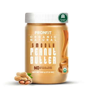 Organic Peanut Butter Smooth 500g